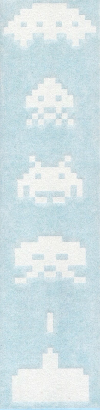 Space Invaders – Retro Classic Video Game Car Laptop Vinyl Decal Sticker 06026