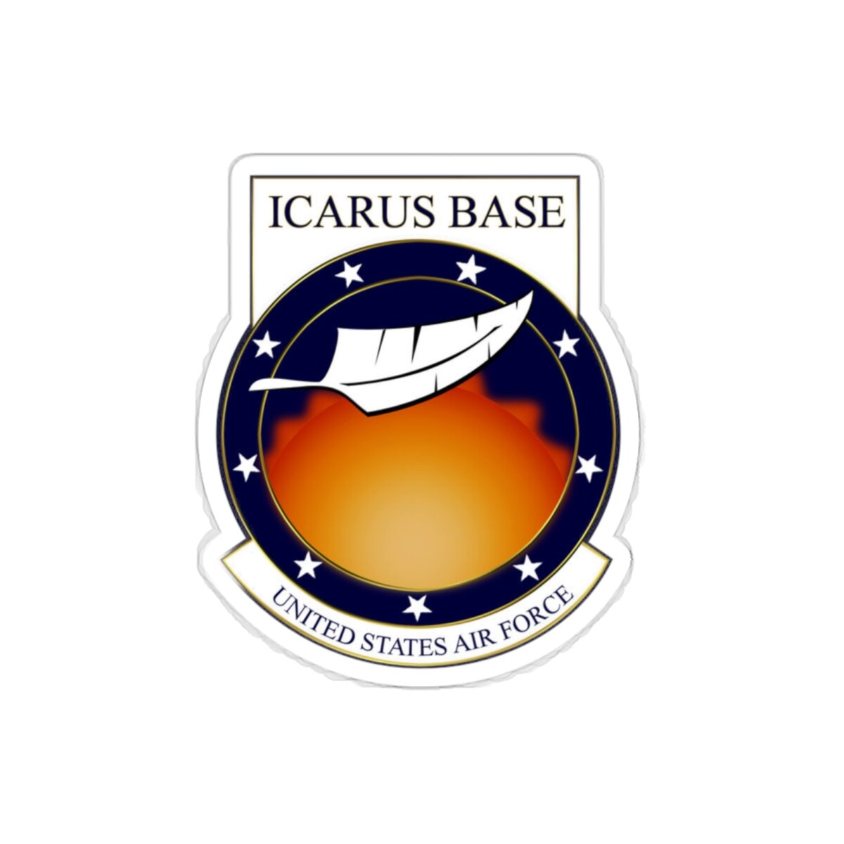 Stargate Destiny Mission Patch, Die-Cut Stickers