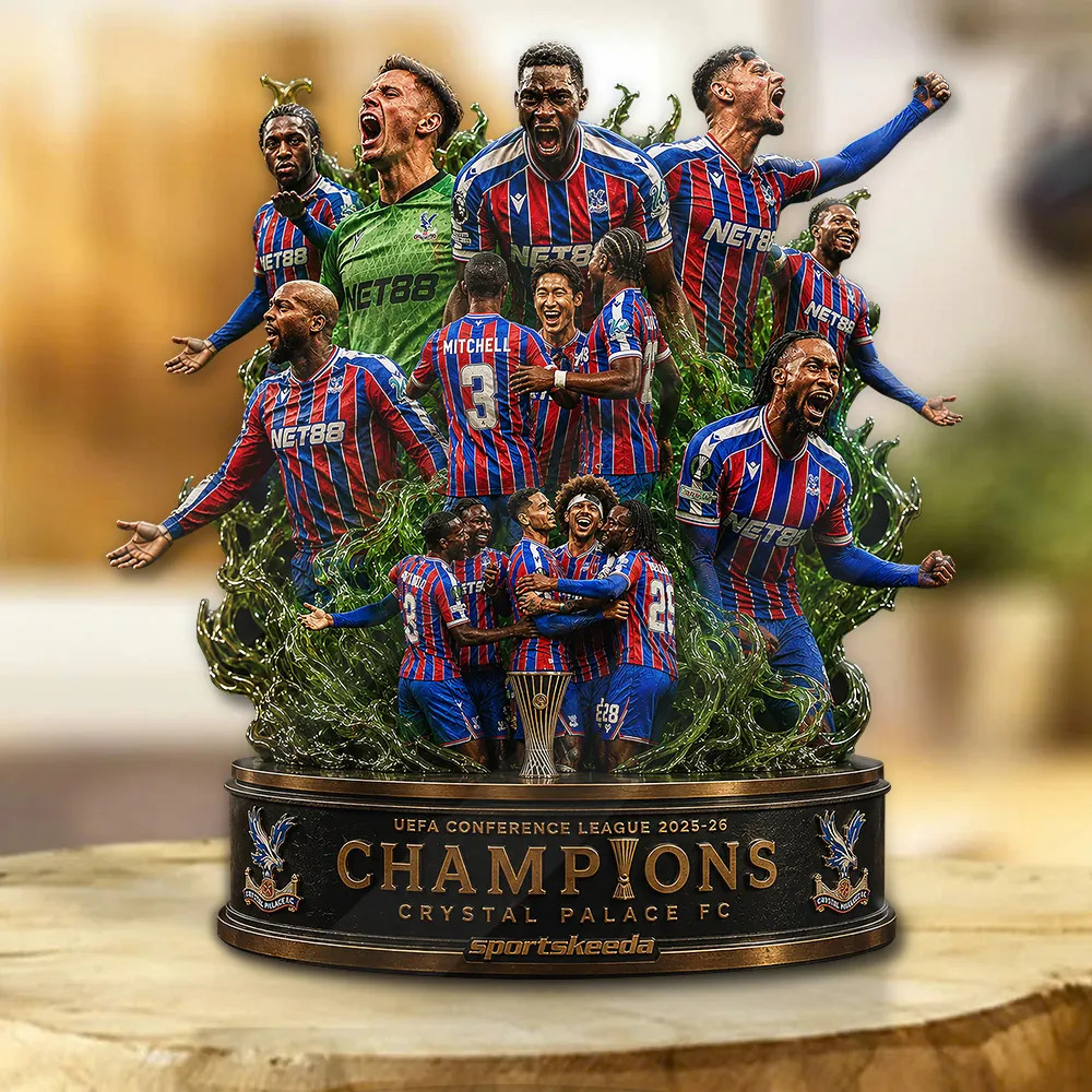 FC 25/26 Conference League Champions Custom Shape Acrylic Plaque