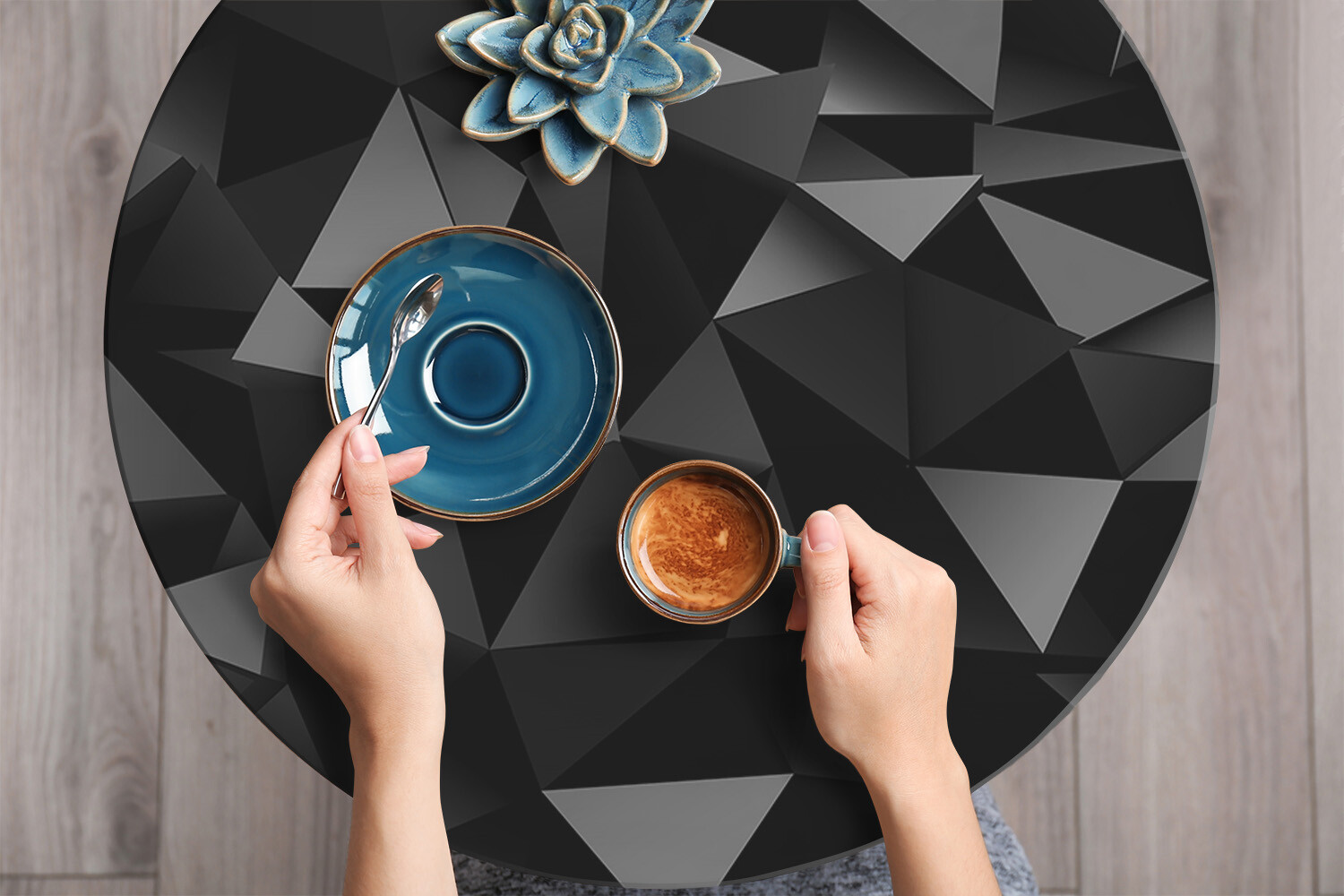 Sticky Back Plastic Self Adhesive Film Wrap Sticker 3D abstract 100×50