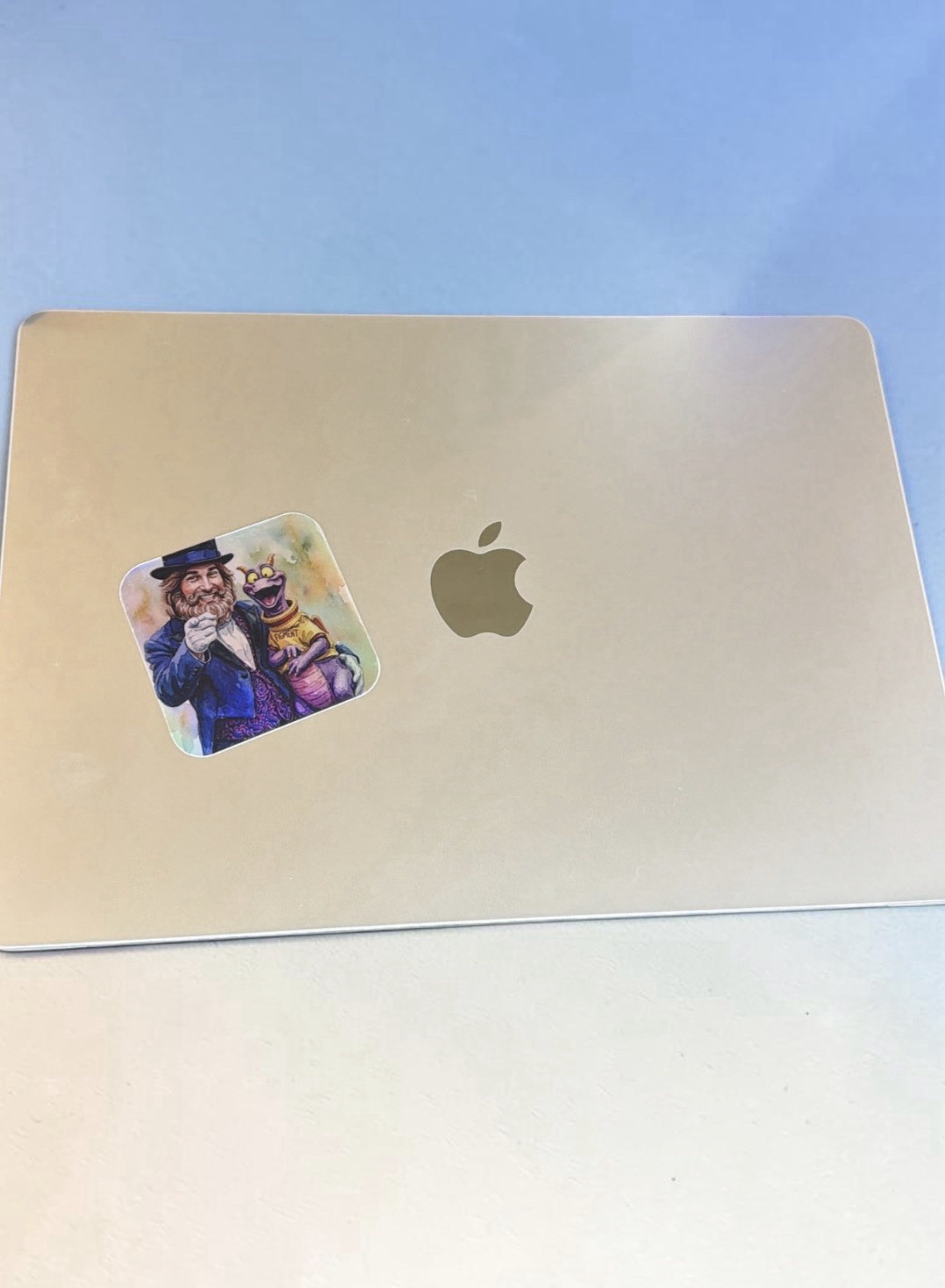 Dreamfinder Figment 3×3 Square Hologram Sticker Made Charleston SC FREE SHIPPING
