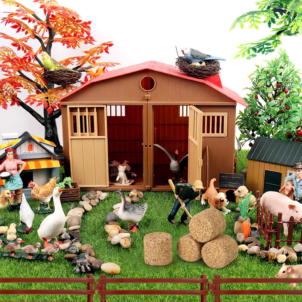 12 Pcs Haystack Model for Decoration Mini Stacks Centerpieces Work