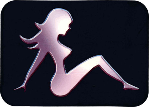 Trucker Babe – Sticker – 2 1/2" X 3 3/4"