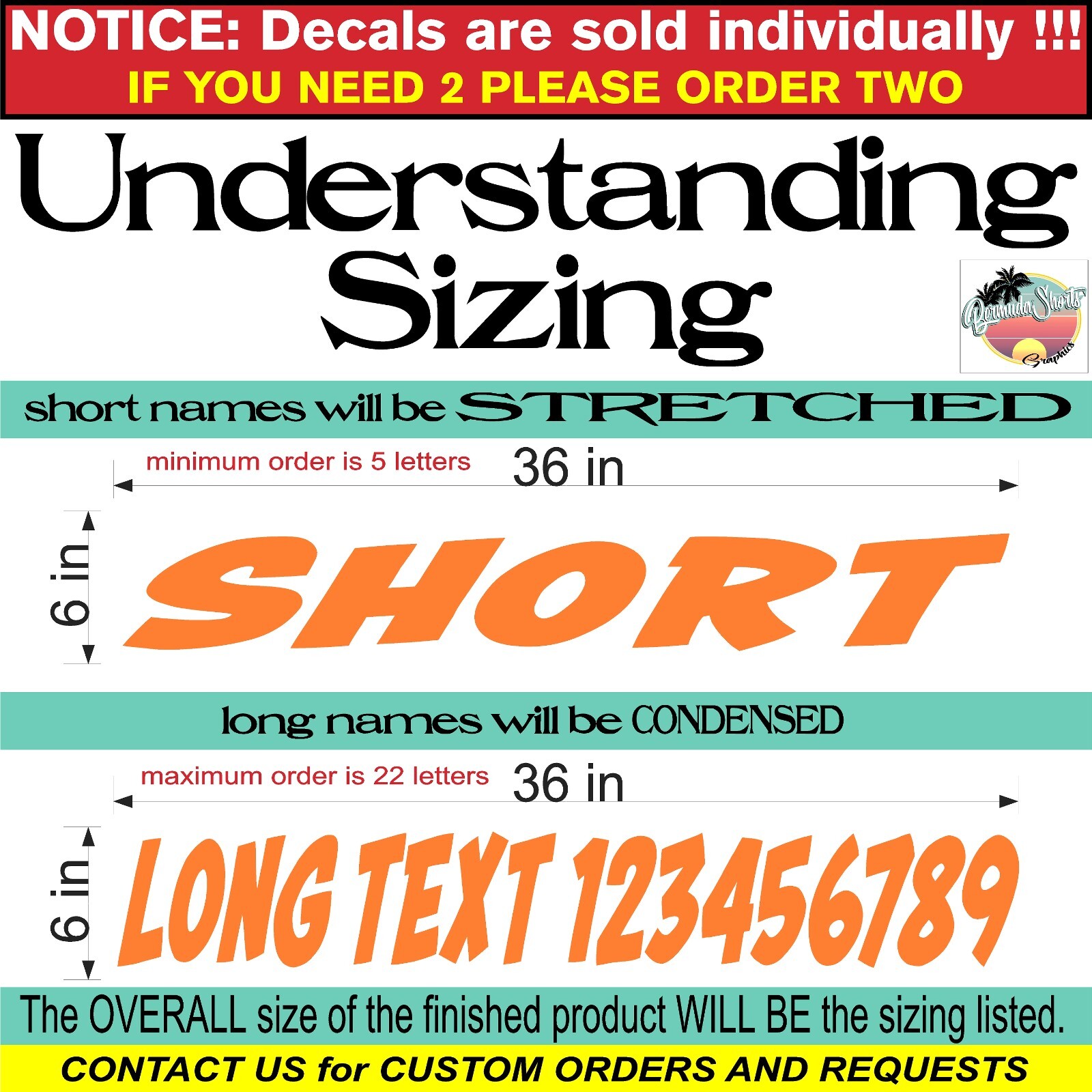 Custom Windshield Decal, Personalized Automotive Vinyl text graphic CTDC