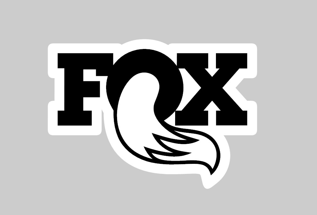 Fox Shocks Vintage Motocross MX Bike Vinyl Die Cut Car Decal Sticker