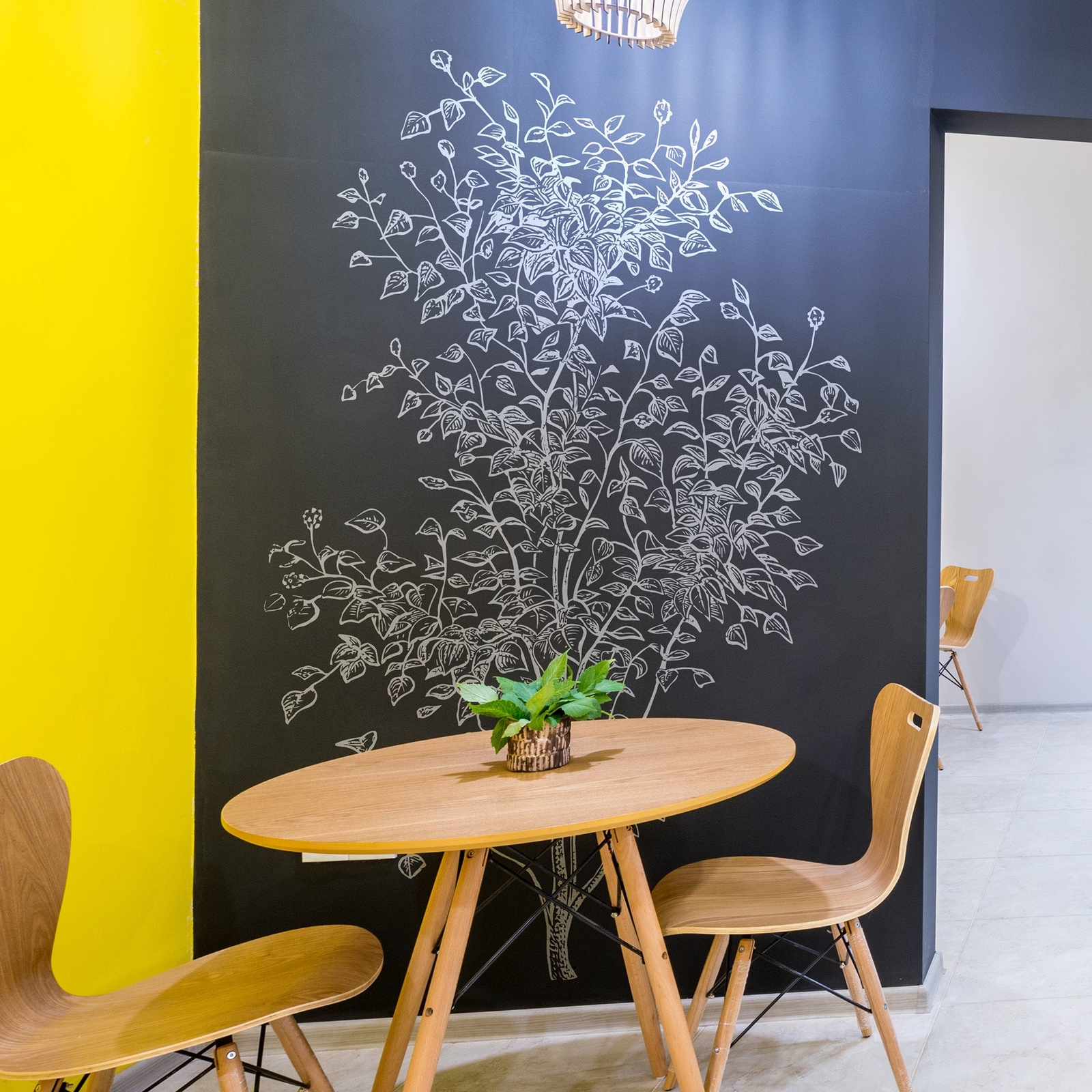 Tree Wall Decal Sticker. Bedroom Tree Bathroom Tree Nature Wall Decor. #6743