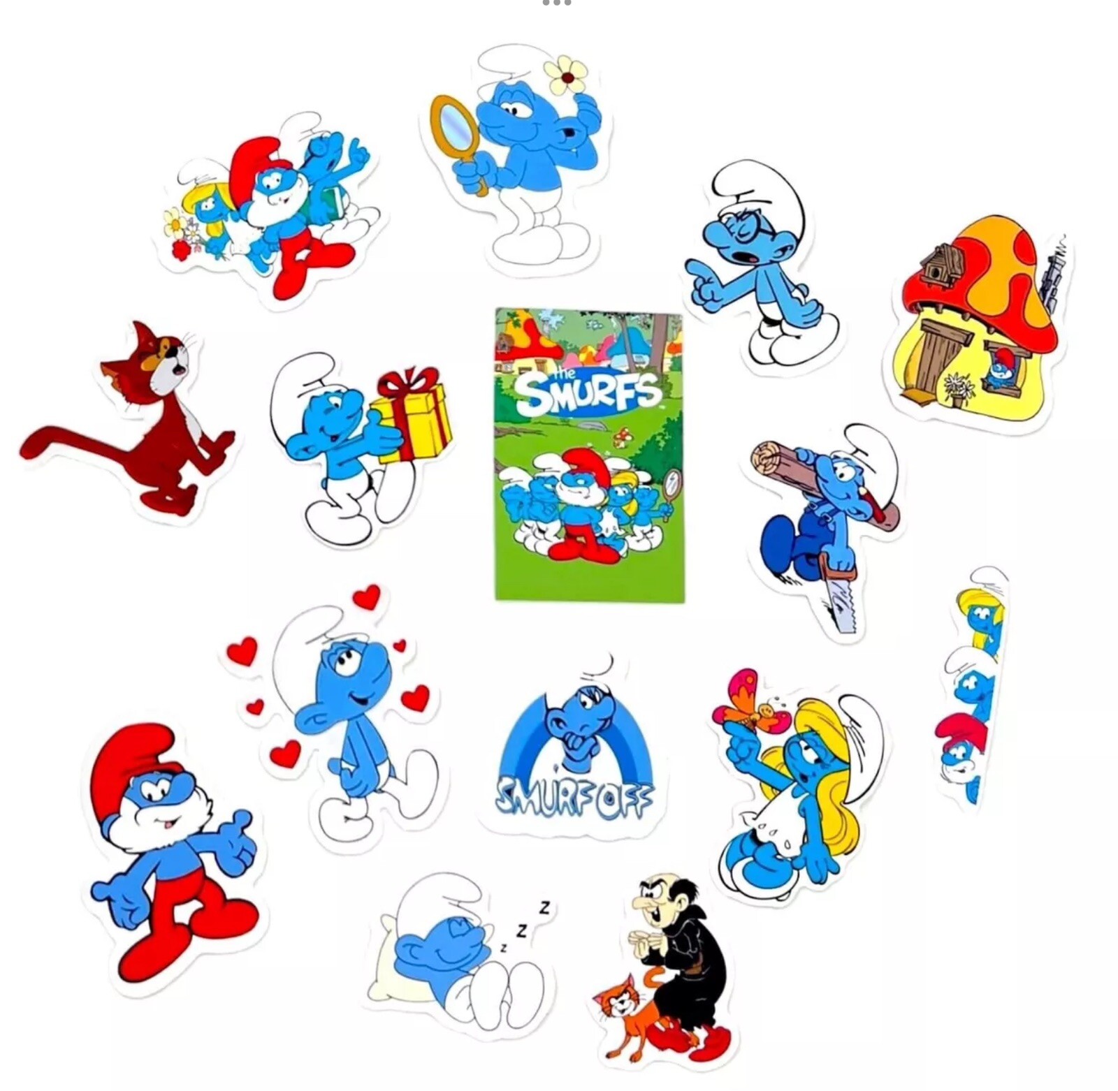 Saturday Morning Cartoons 1980s Stickers Classic 20 Pack He-Man Thundercats Jem