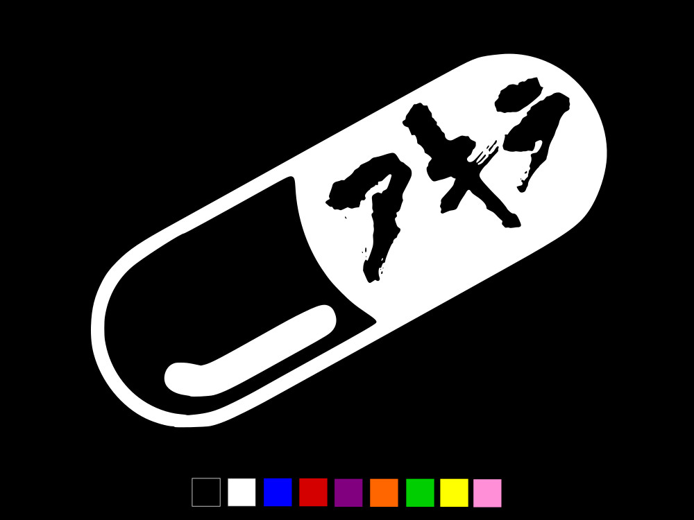 AKIRA PILL Anime Vinyl Decal Laptop Wall Car Sticker CHOOSE SIZE COLOR