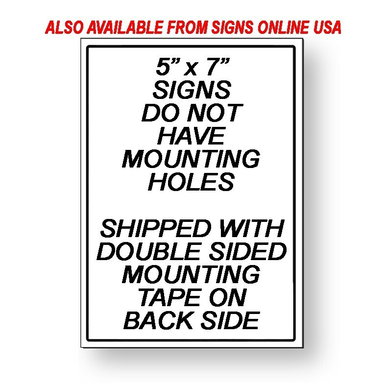 Ring Bell For Service Metal Sign Delivery Driver Instructions Shipping Receiving