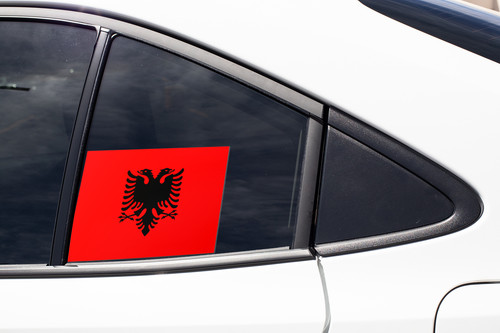 Albania Flag Sticker Decal