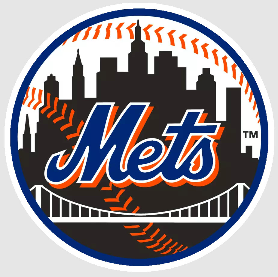 New York Queens Blue Orange Baseball Weather Resistant Vinyl Sticker/Decal 11