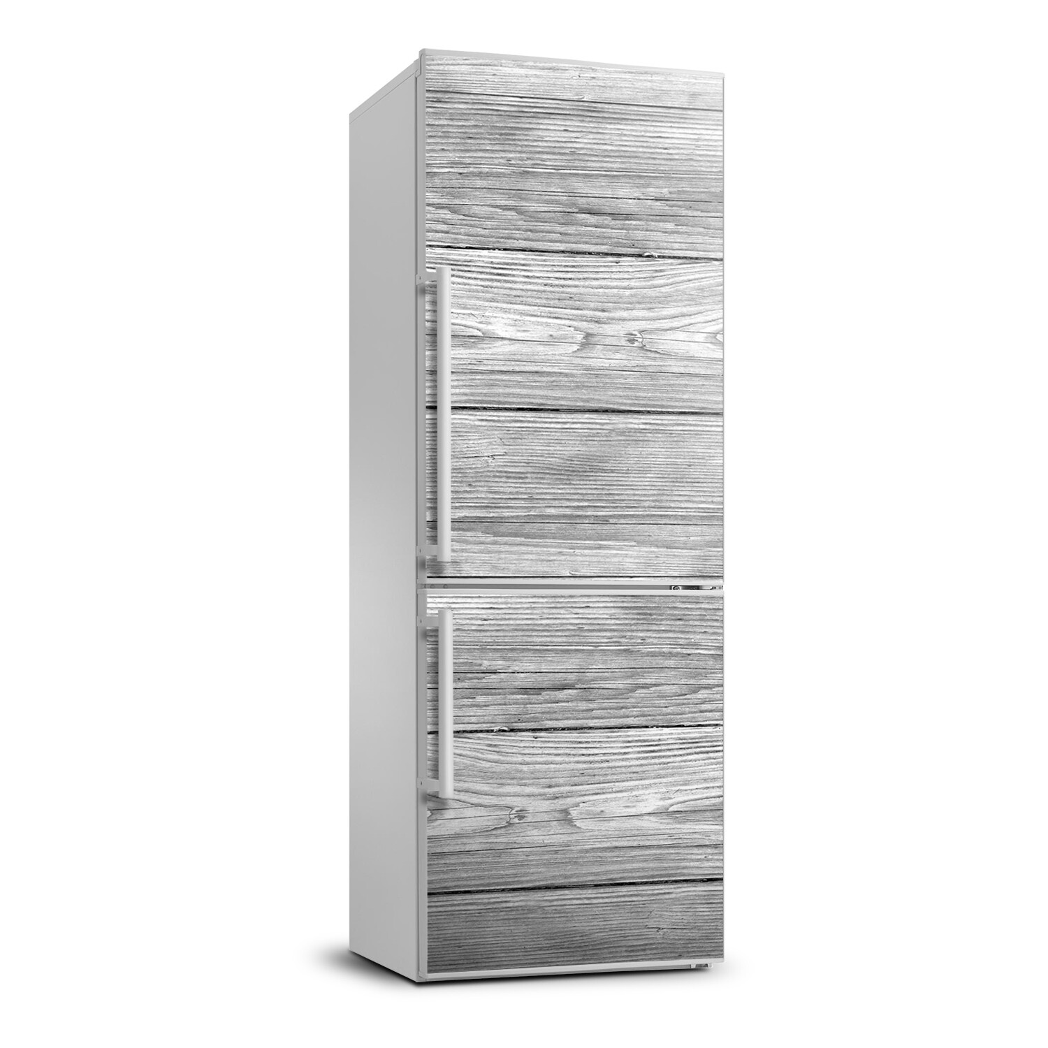 Magnet Sticker Refrigerator removable Peel & Stick Decal Wooden background