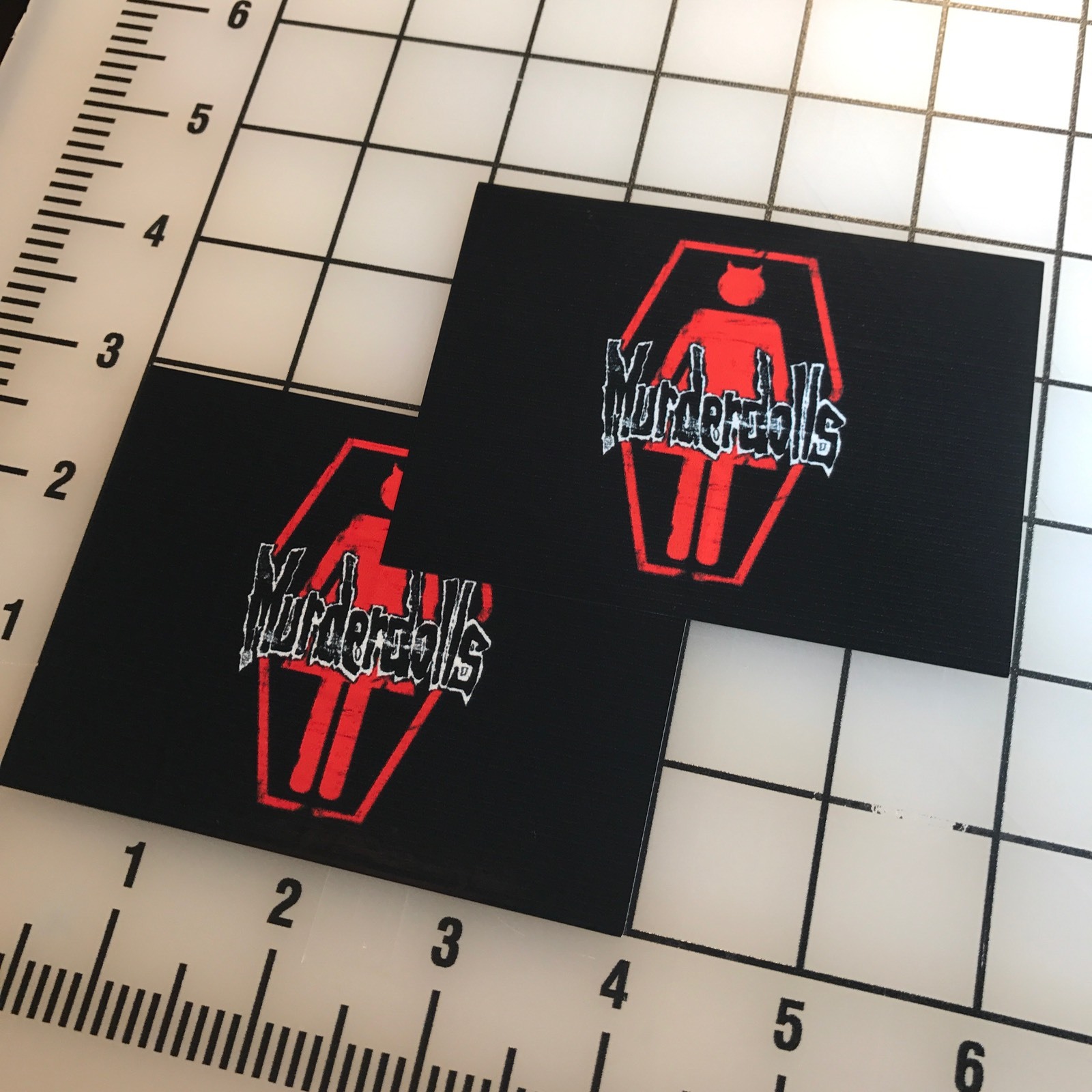 Murderdolls 4" Wide Multi-Color VInyl Decal Sticker – BOGO