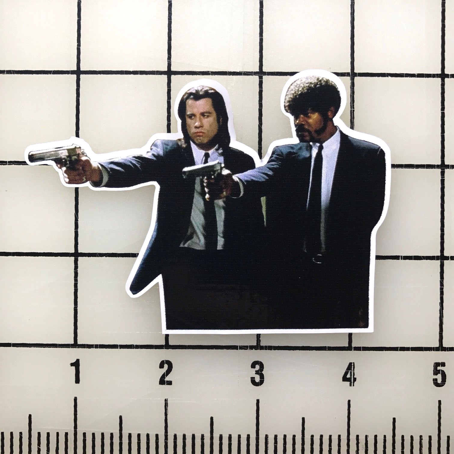 Pulp Fiction 4" Wide Vinyl Decal Sticker BOGO