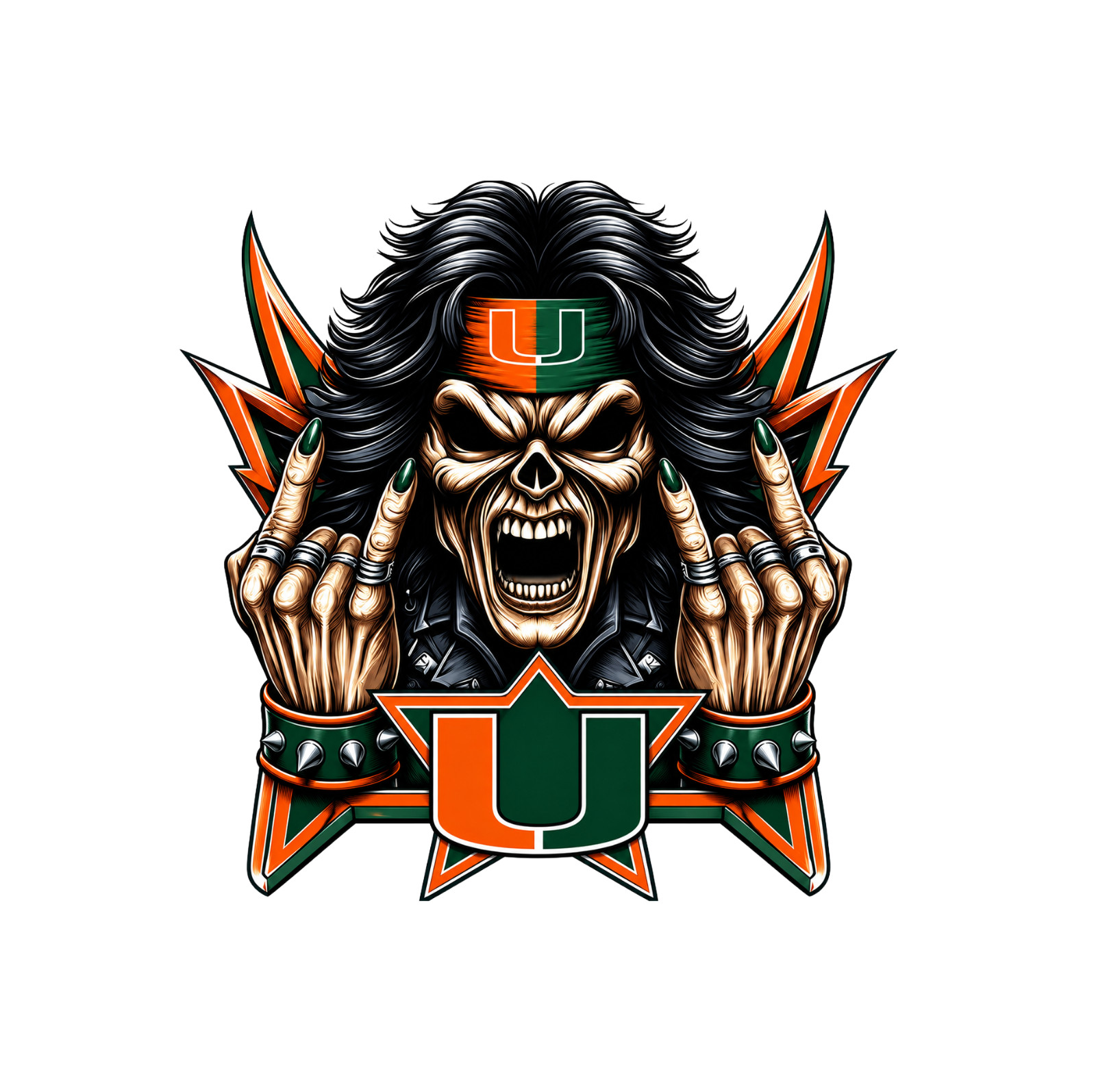 Eddie is a Hurricanes fan 100% waterproof vinyl sticker decal – several sizes