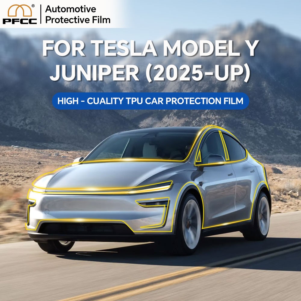 Tesla Model Y Juniper 2025 2026 Precut Kit Paint Protection Film Clear PPF TPU