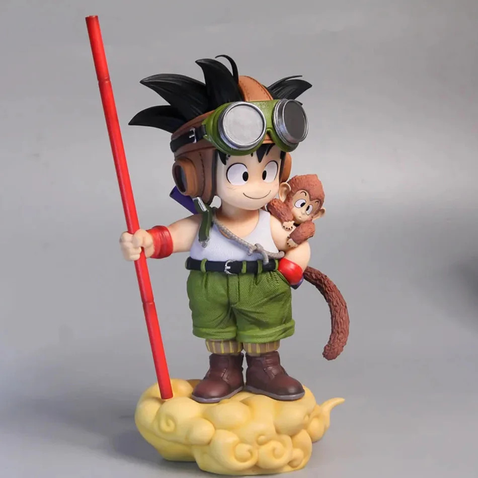 Dragon Ball Son Goku LED Light Figure – Kamehameha Wave Magnetic Action Statue