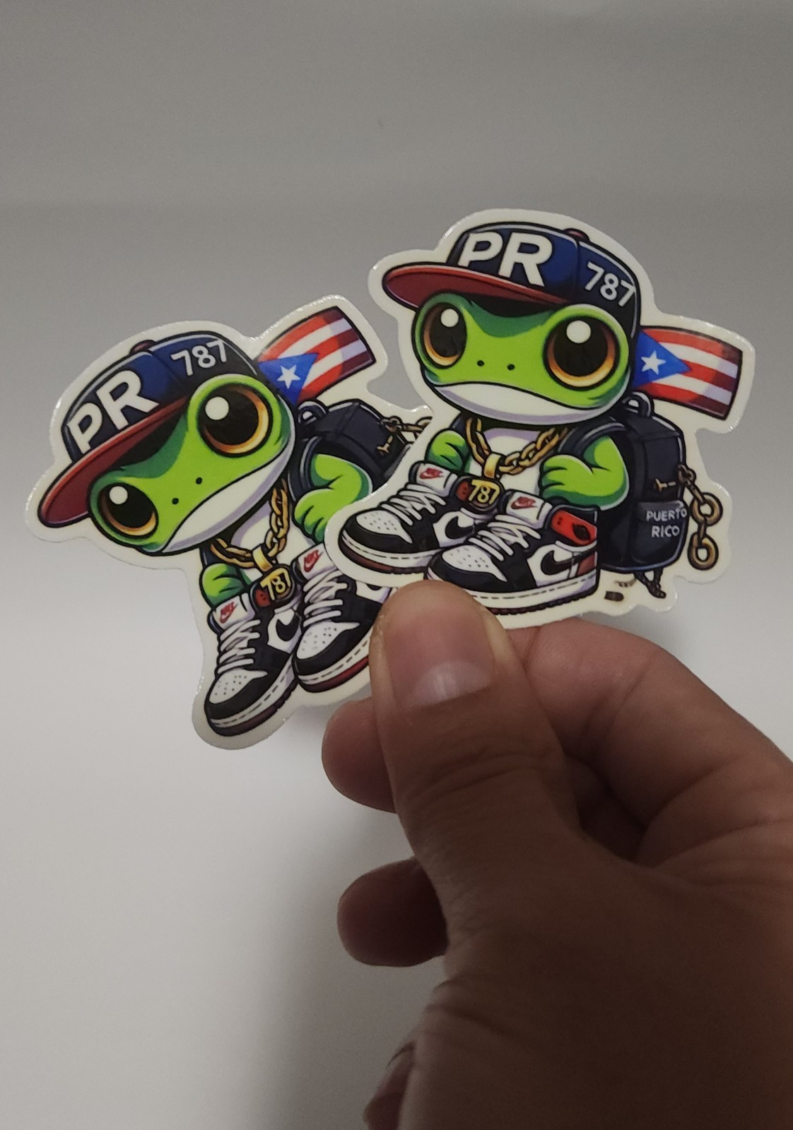 Puerto Rico Coquí Sticker 2.5" 'El Coquirican'