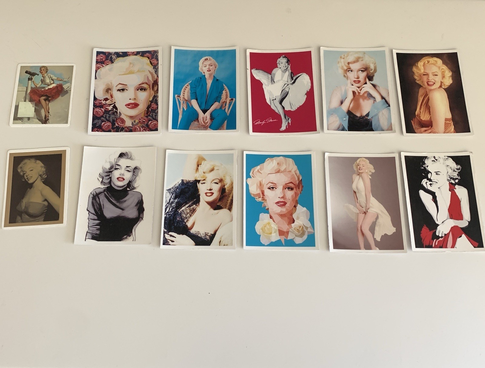 Marilyn Monroe Assorted Stickers – 12