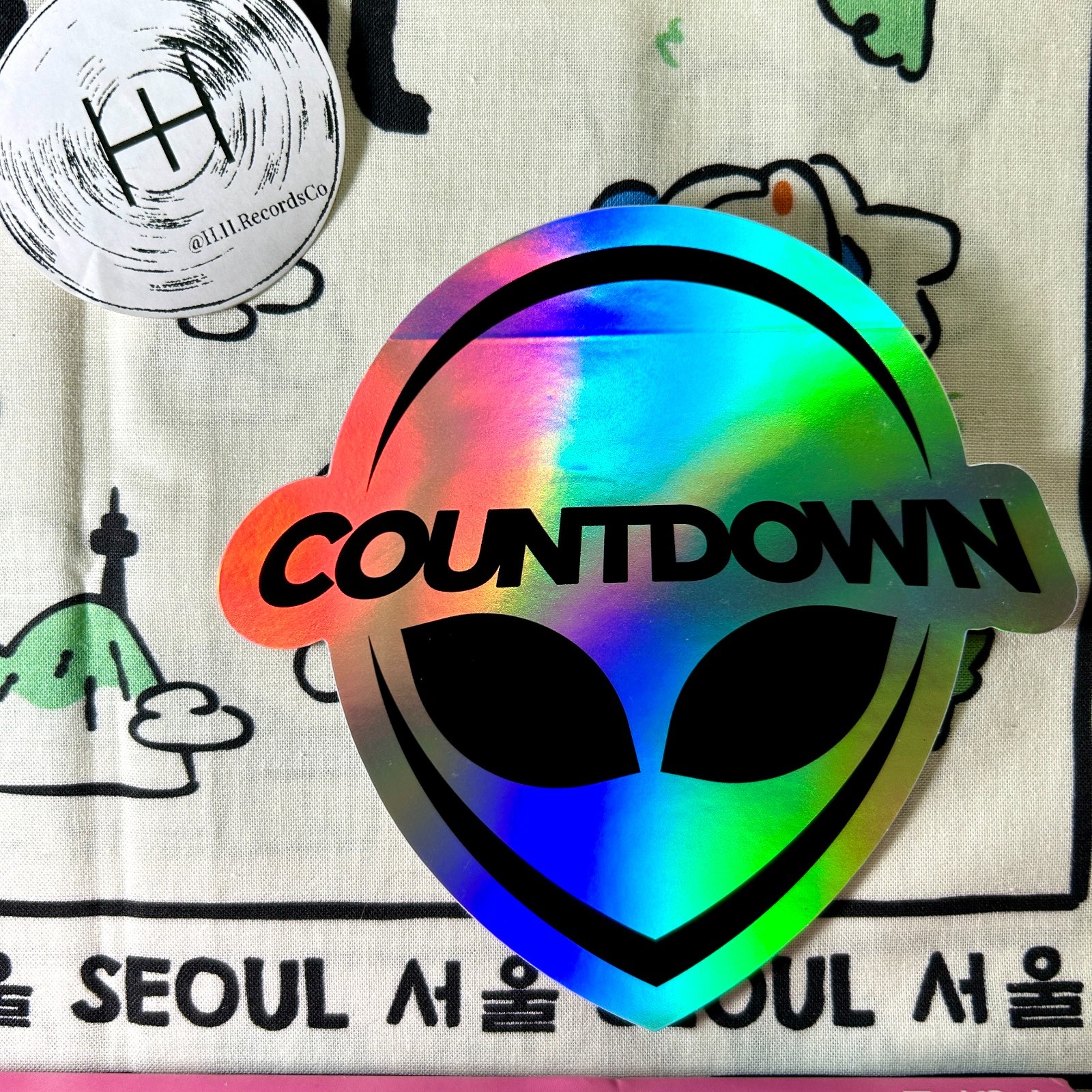 EDC 2026 Official Countdown Sticker Waterproof Vinyl Car Decal Insomniac