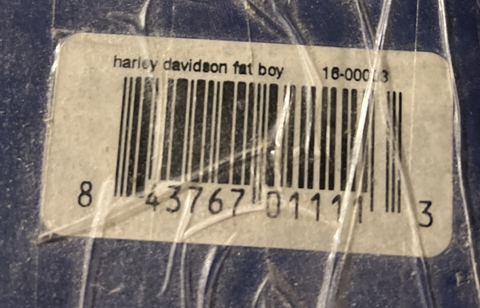New/Sealed-Fathead Fat Boy Harley Davidson Real Big Vinyl Wall Graphics 6’X4’