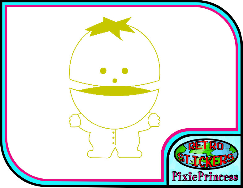 South Park Ike Funny G Vinyl Sticker Canada Car Bike Truck Wall Window Cartoon