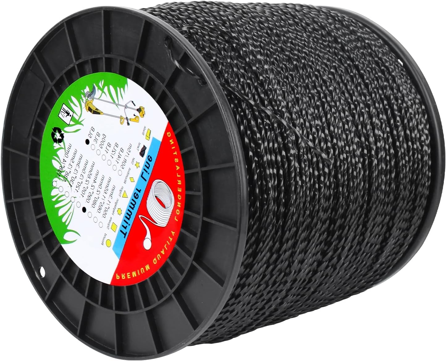 Weed Eater String .095, Replacement Echo Black Diamond Trimmer Line .095 5lb by-