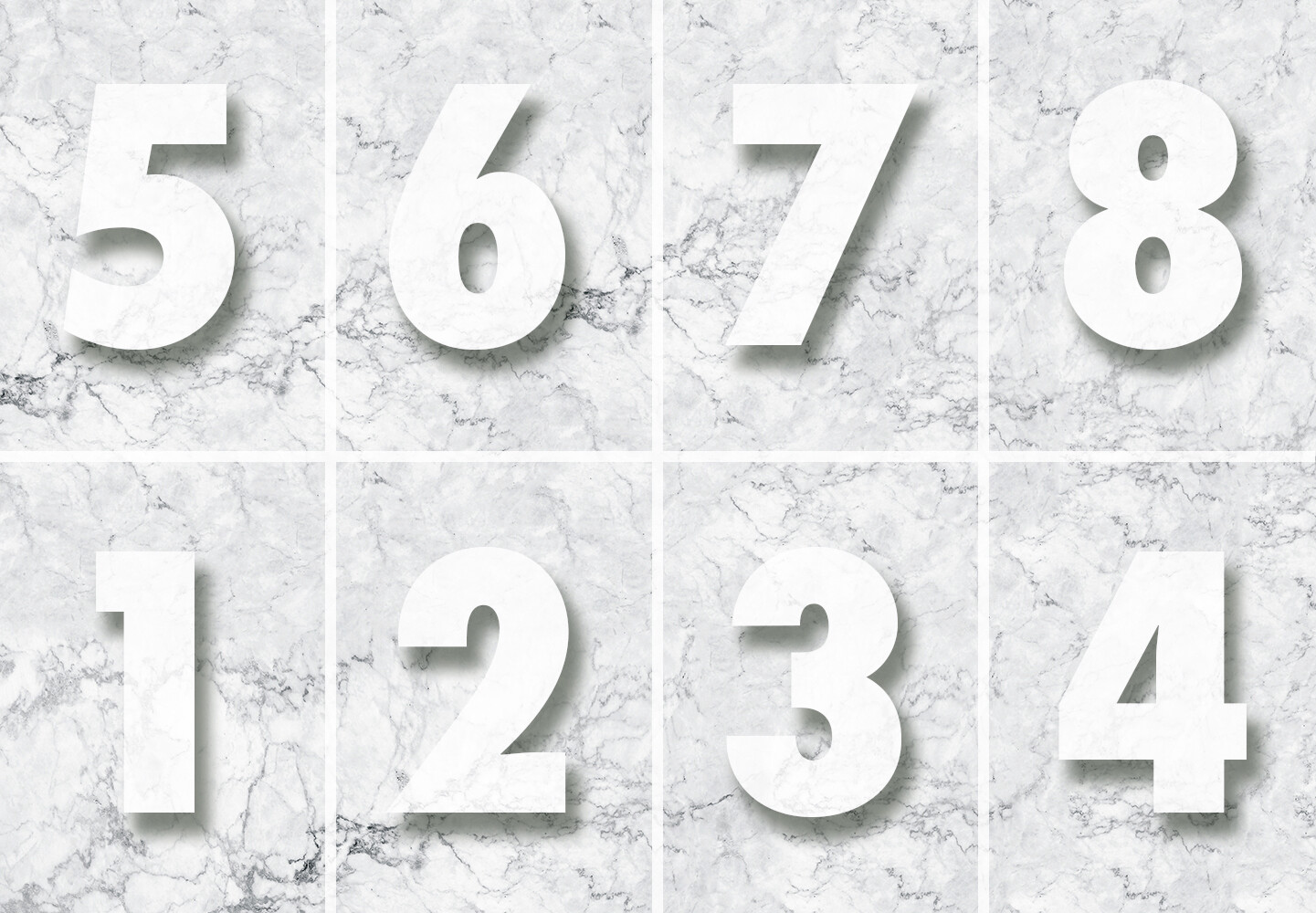 WHITE MARBLE Wallpaper 144×100" Removable Wall Mural Stone Backdrop Veins Textur