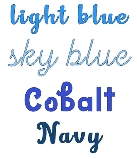 Name Word Decal – Personalized – Solid Color Choices – Custom – Adhesive Die Cut