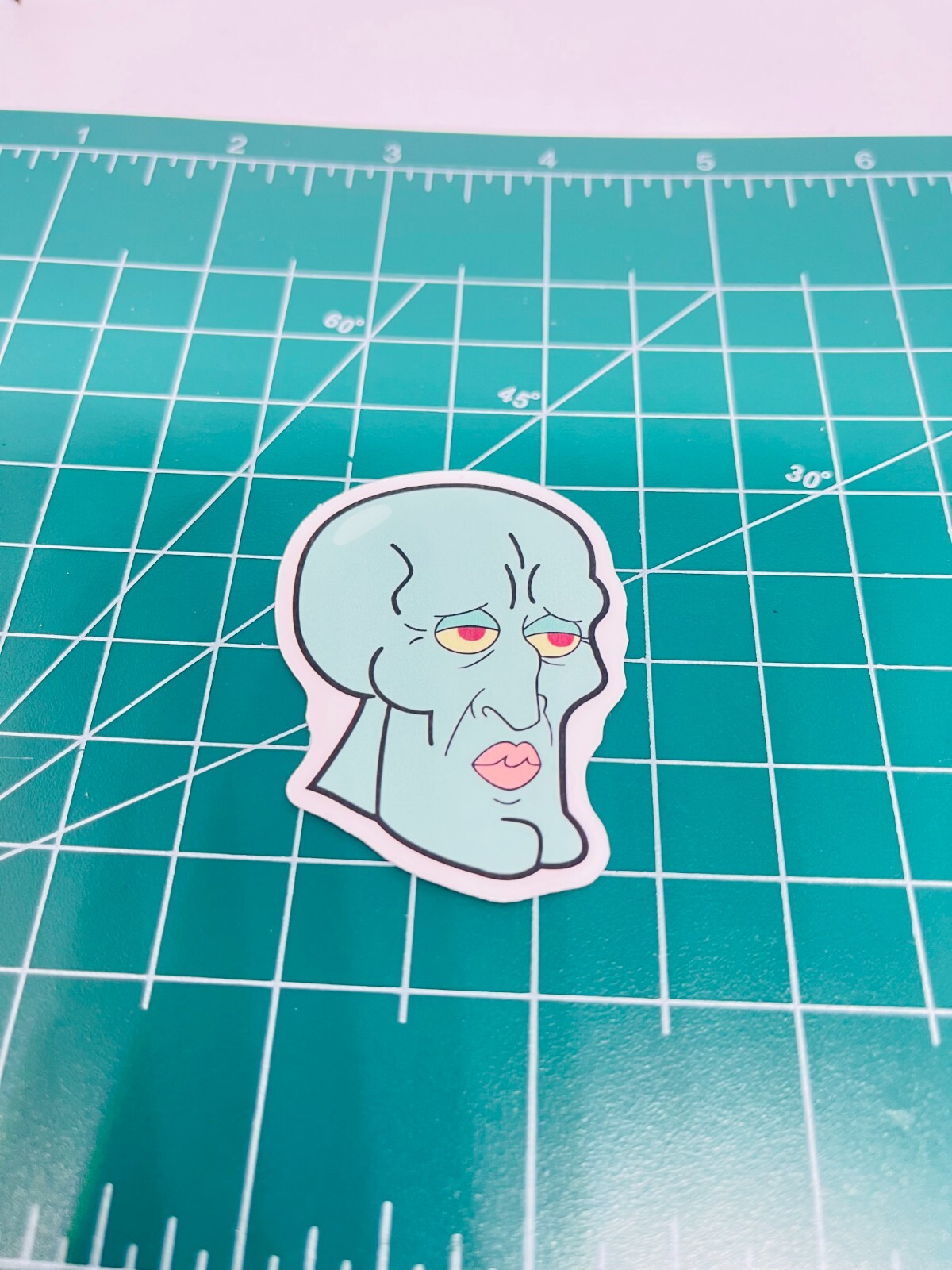 Handsome Squidward, (42) spongebob mini Stickers, | Cute, Funny decal For Laptop