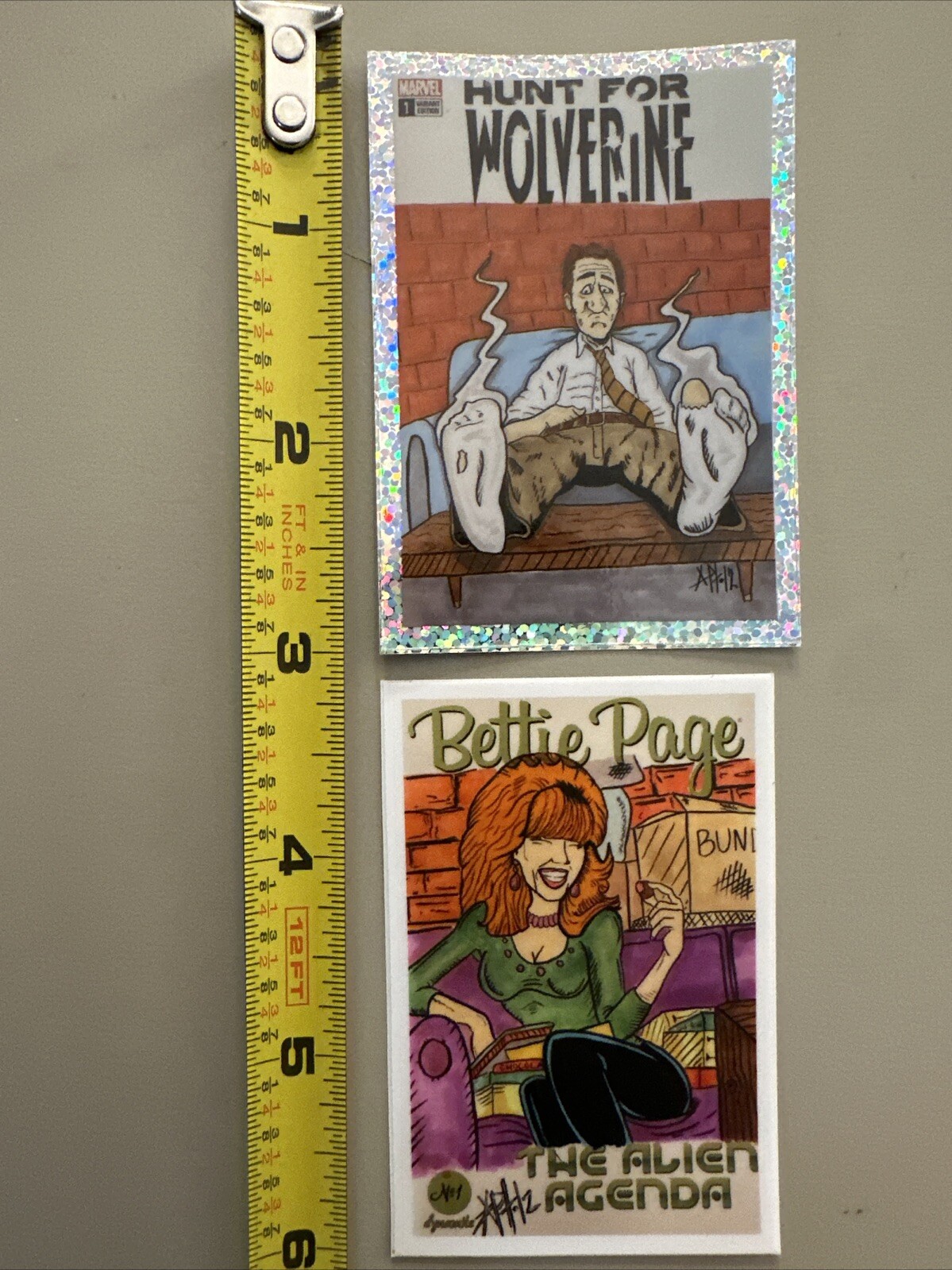 Married With Children “Al & Peggy Bundy” (2 Sticker Lot/Dishwasher Safe) Comics