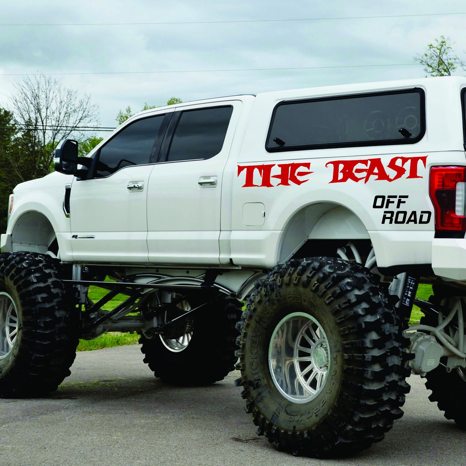 Custom Truck Decals for Window Windshield Tailgate Fender Truck Bed Hood Sticker