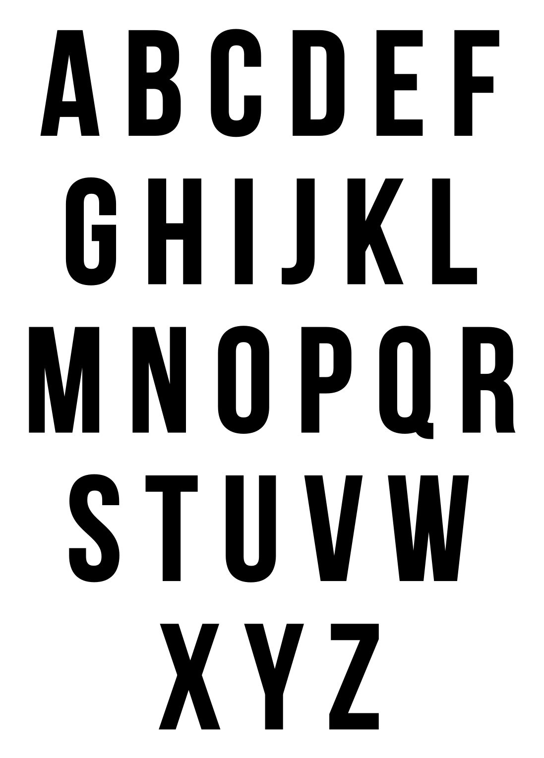 Large Storefront Address Numbers Vinyl Decal Window Bebas Neue Font