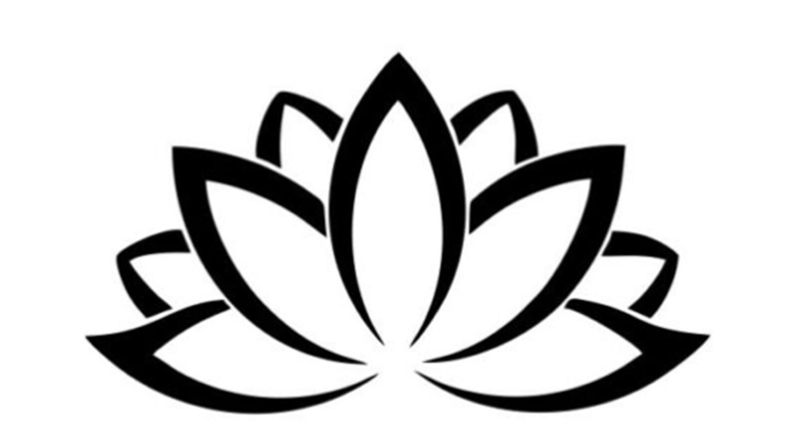 LOTUS FLOWER, Decal Stickers for Cars, Windows, Laptops, Wall,