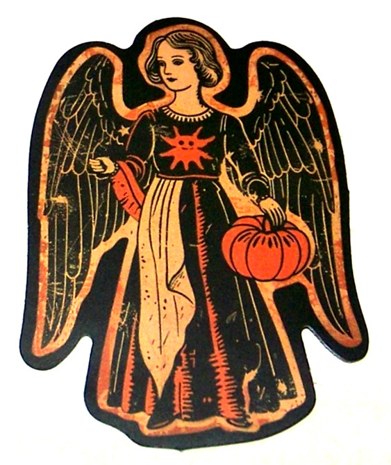 HALLOWEEN Themed Die Cut Sticker Decal All Hallows Eve Holiday – Angel of Autumn