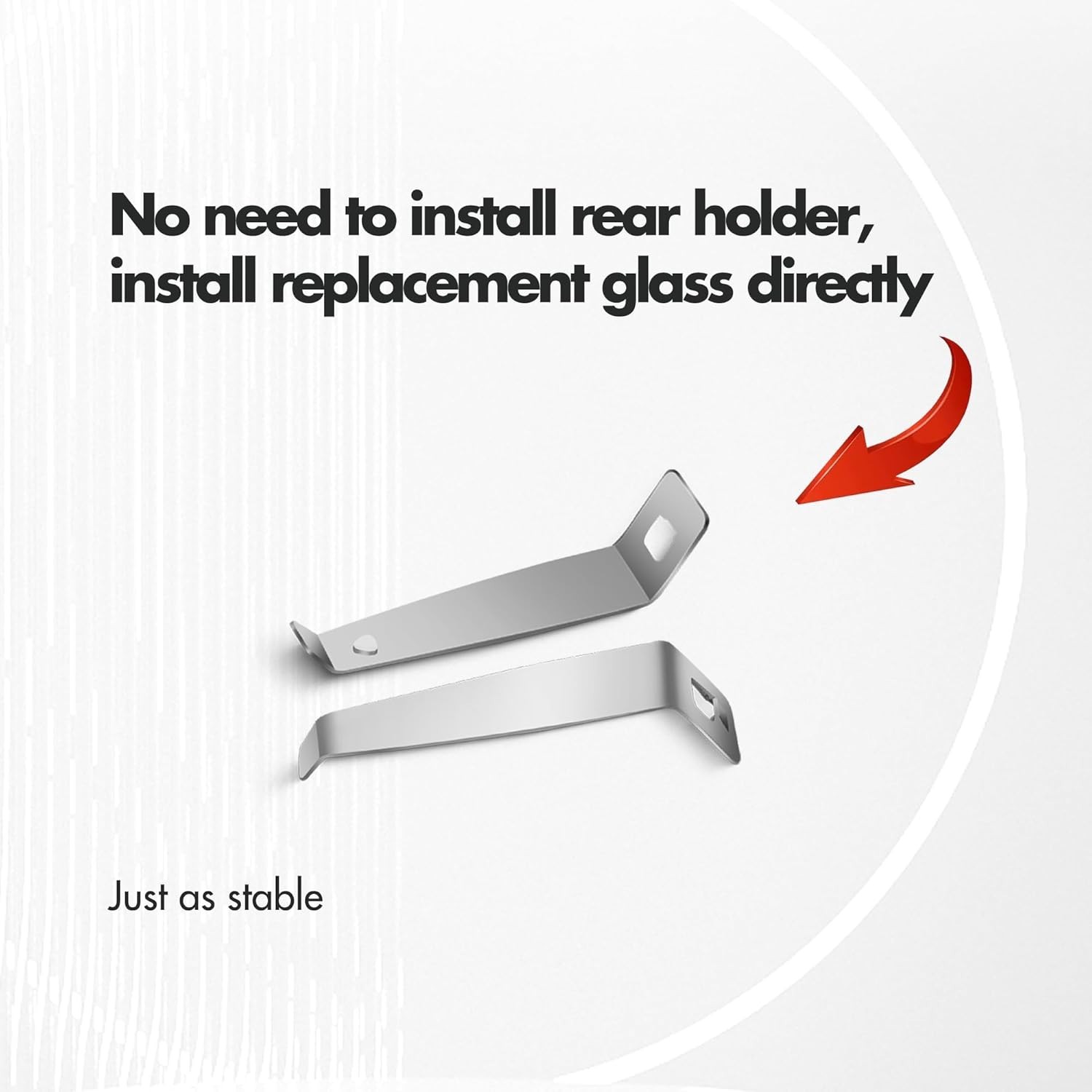 Compatible with Ford F150 Driver Side Mirror Glass 2015 2016 2017 2018 2019 2020