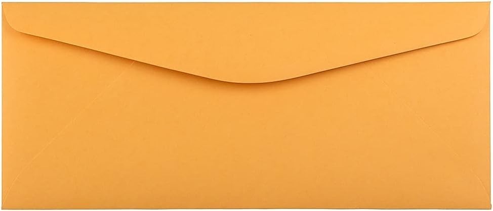 #11 Envelopes – 4 1/2 x 10 3/8 – Brown Kraft Manila – 50/Pack