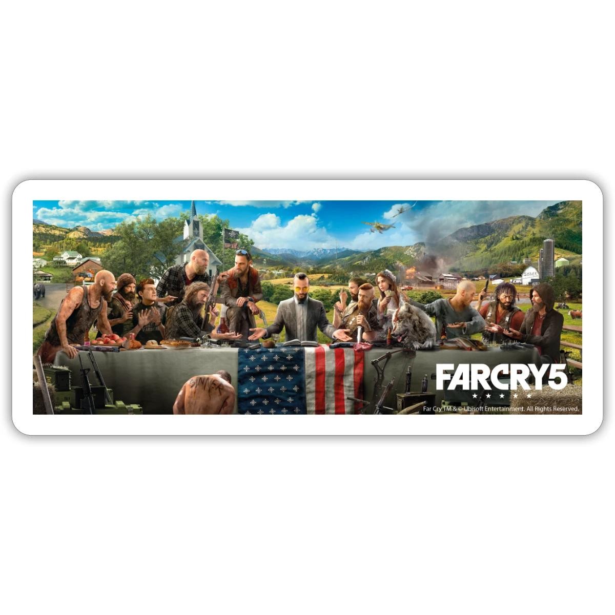 Far Cry 5 Joseph Seed And The Eden's Gate Cult Sticker, max. 4 x 4"