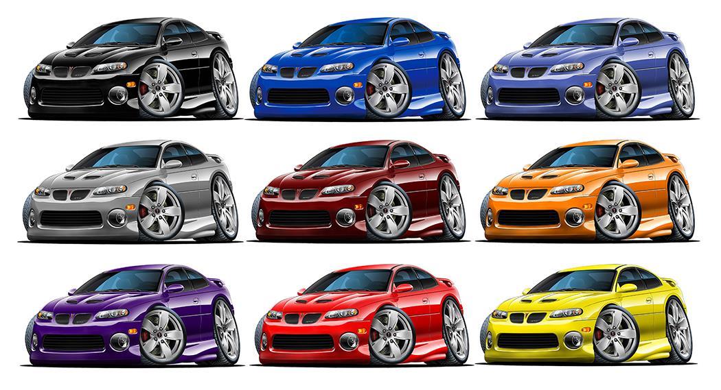 2004 2005 2006 Pontiac GTO Garage Sign Wall Art Graphic Sticker