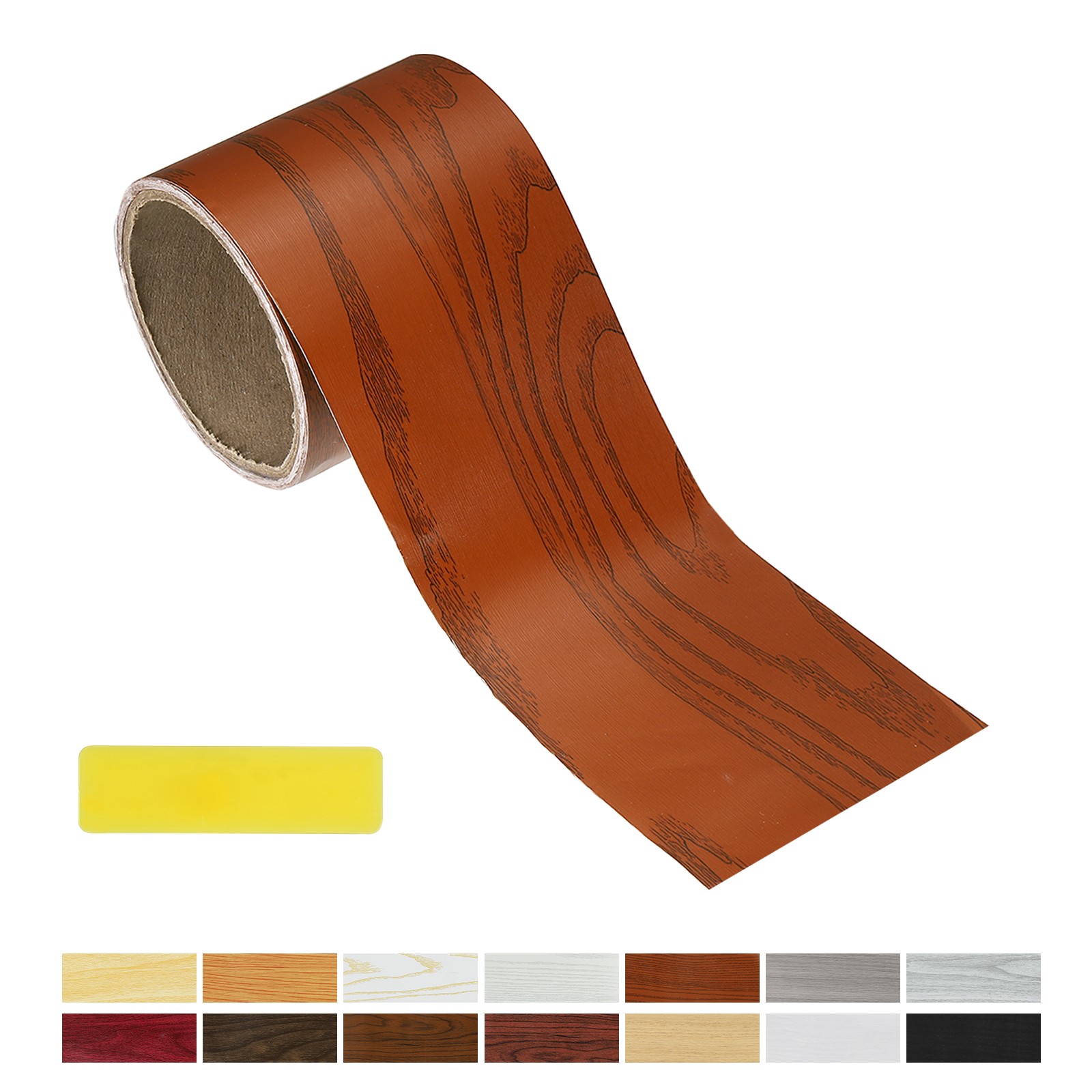 Wood Grain Repair Tape, 3.15 Inch x 16.4 ft Self Adhesive, Cypress Pine