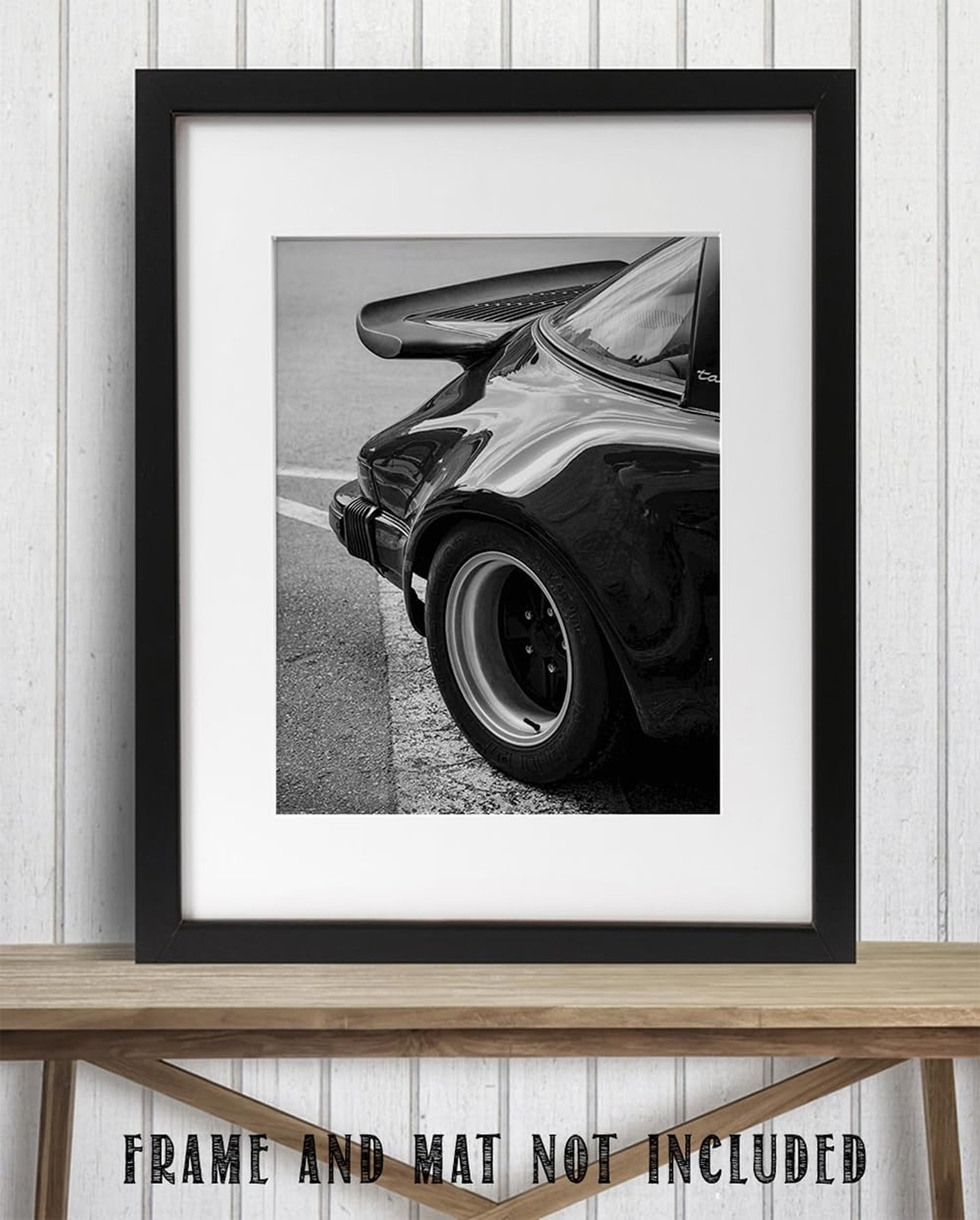 Porsche 911 Fin – Luxury Car Photography 11×14 Unframed Print, Sleek Curves, …