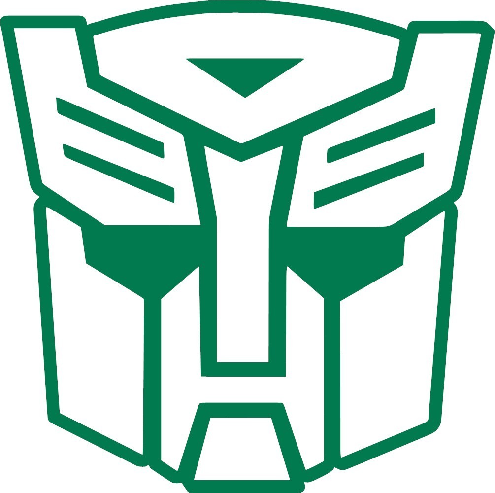 Outlined Transformers Autobot Decal Vinyl Sticker laptop helmet window wall door