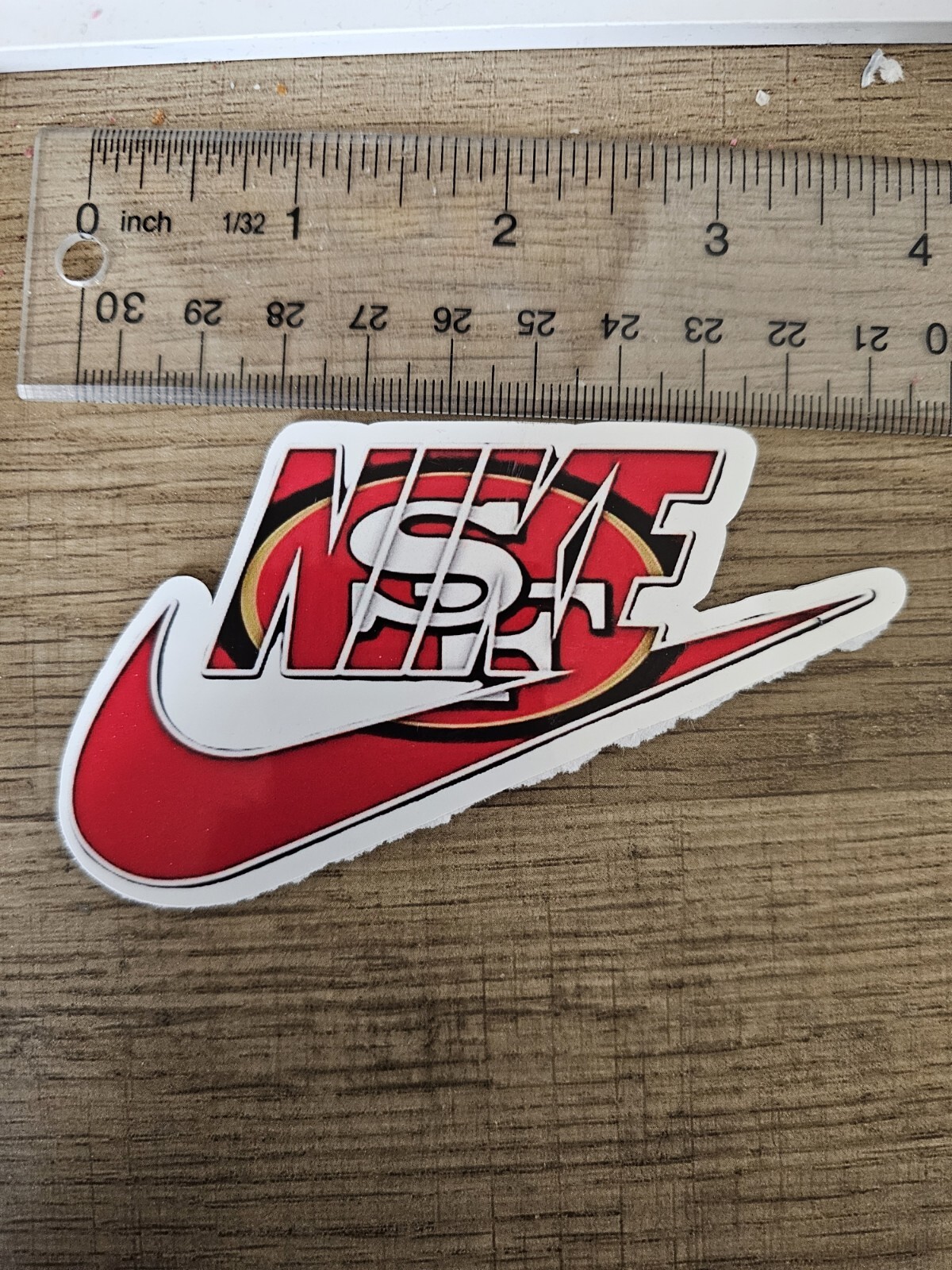 San Francisco 49ers Nike Sticker