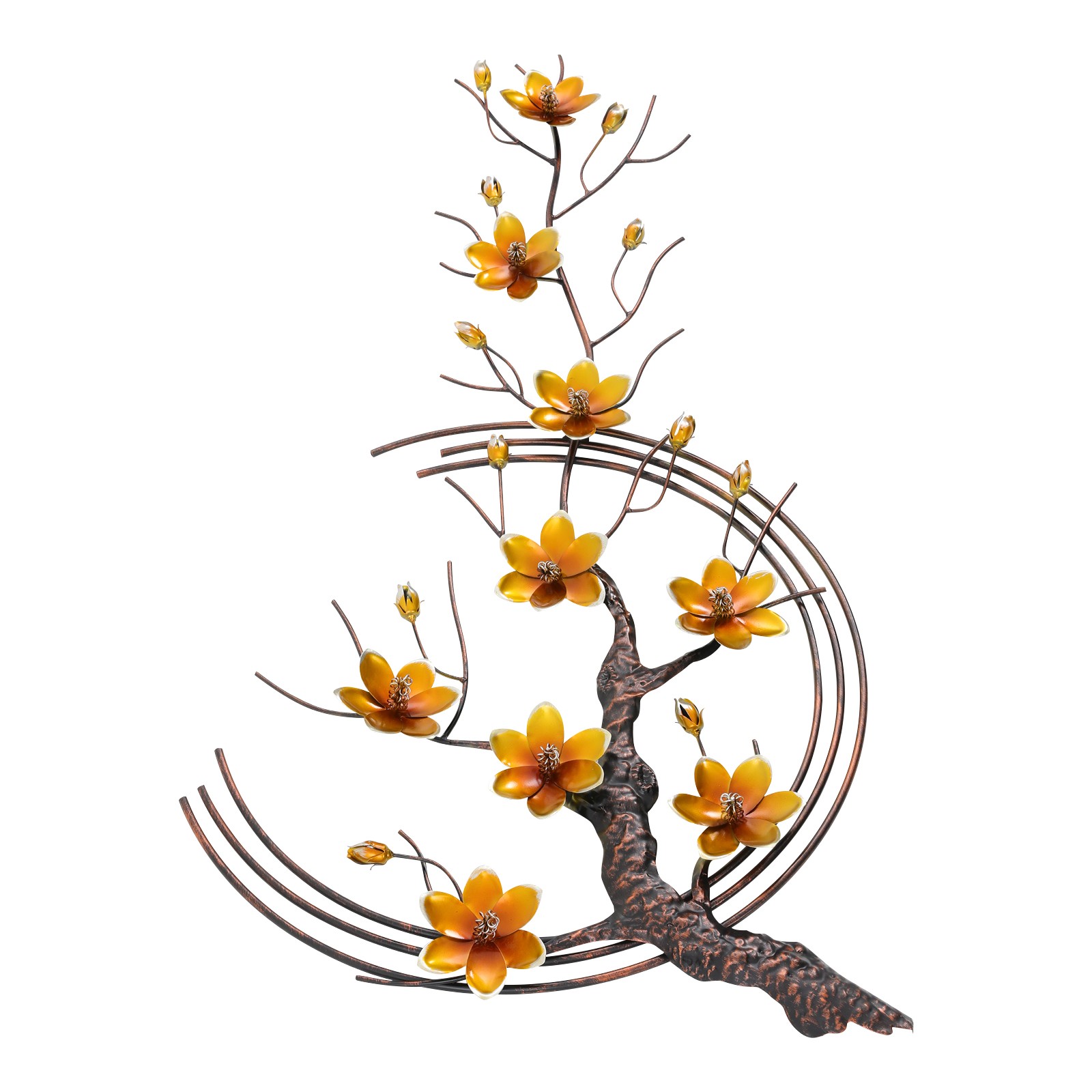 Iron Wall Decor Large Metal Wall Art Decor for Living Room Wall Art Decor Retro
