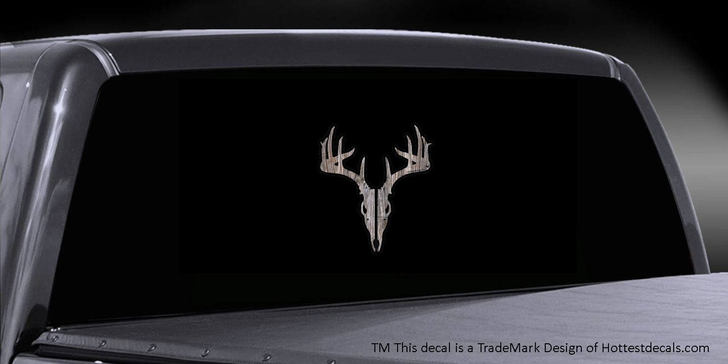 SIKA DEER DECAL Maryland Flag Sticker REED CAMO MARSH WEED Vinyl Car Truck Boat