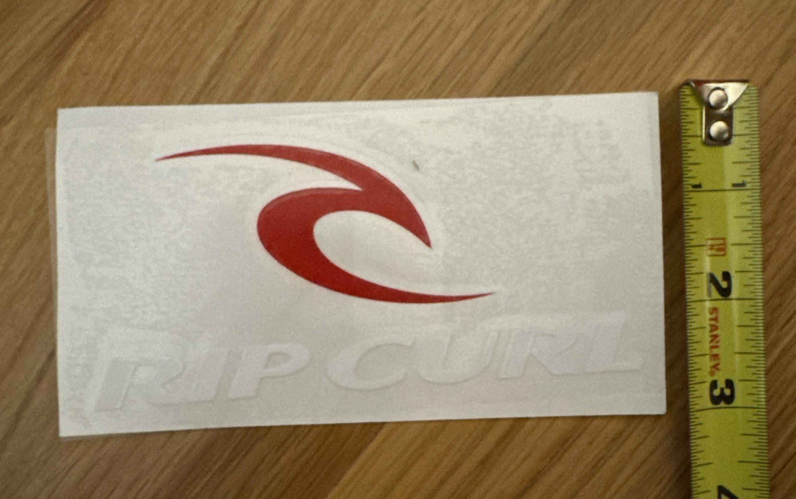 Lot of Six Rip Curl Stickers – Die cut window Decal Surf Surfboard Surfing Beach