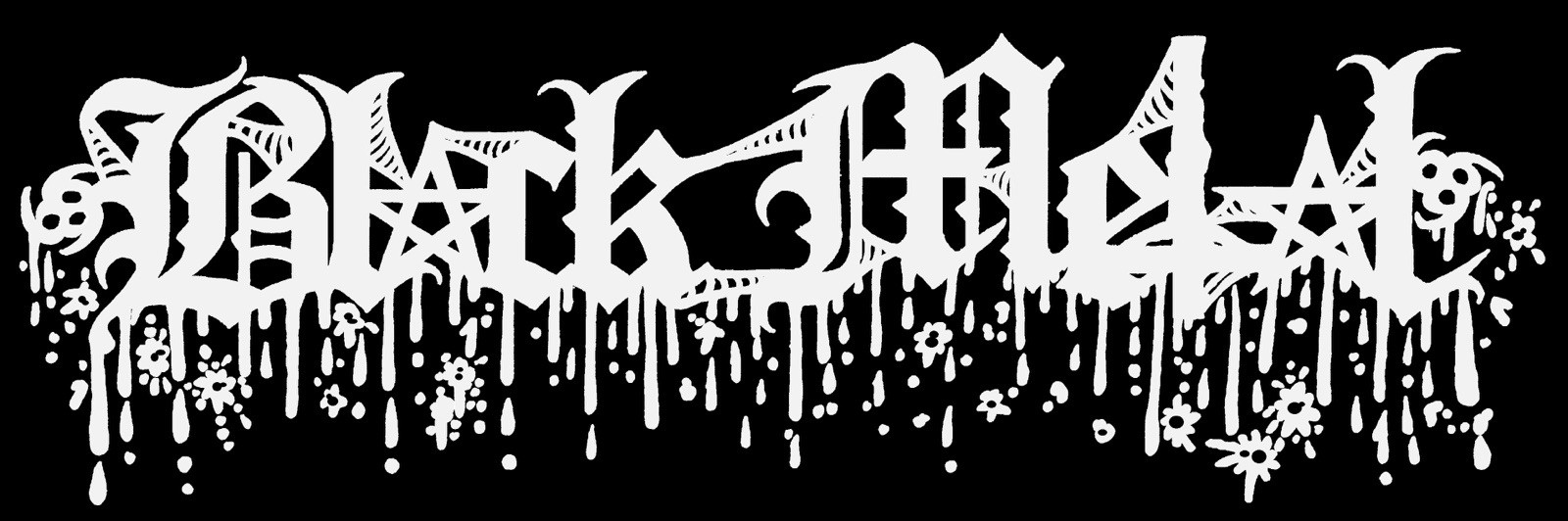 BLACK METAL logo sticker. Mayhem Dissection Tormentor Graveland