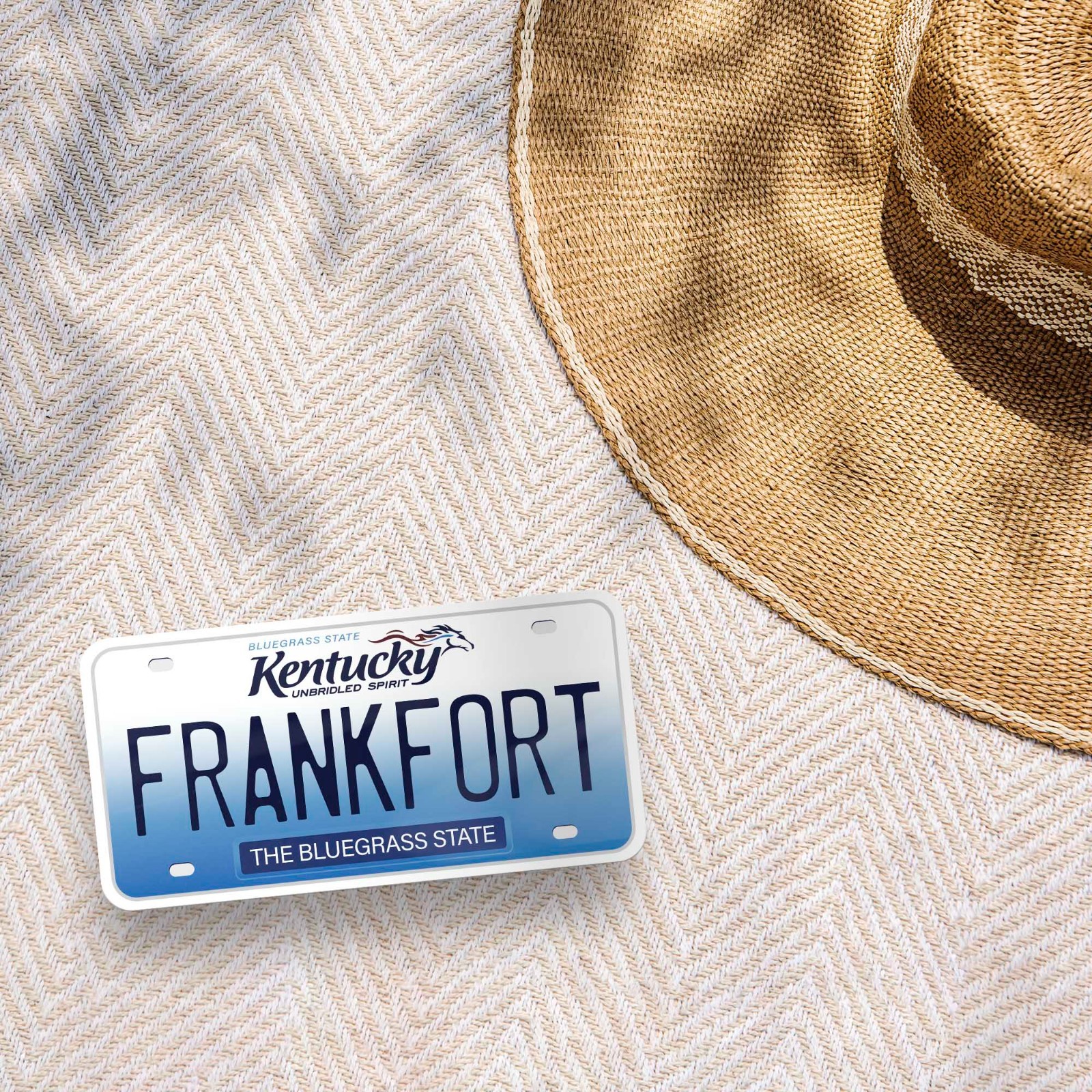 Kentucky License Plate Stickers – Choose Your KY City