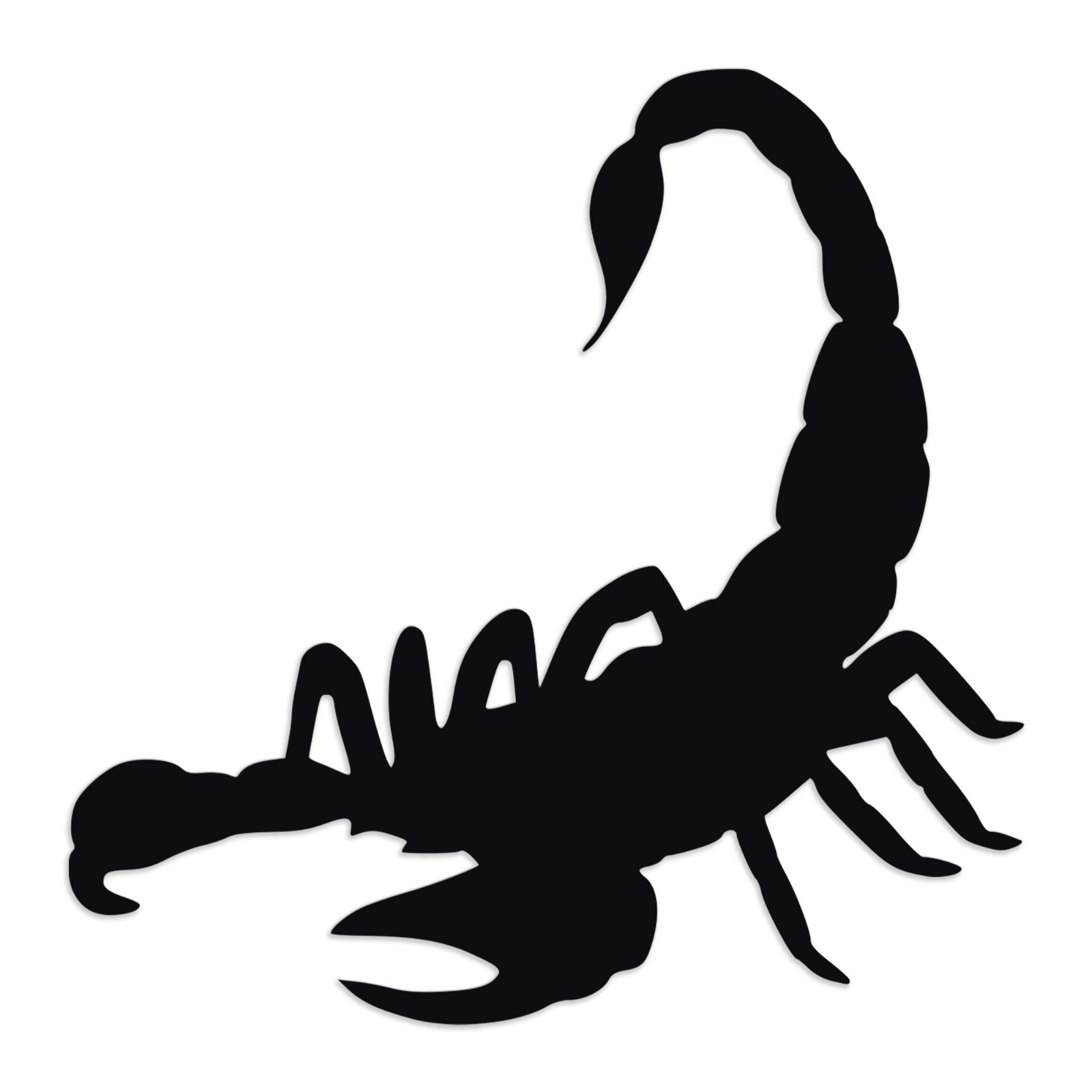Scorpion V4 Vinyl Decal – Scorpio Zodiac Tribal Sticker for Car Truck Laptop