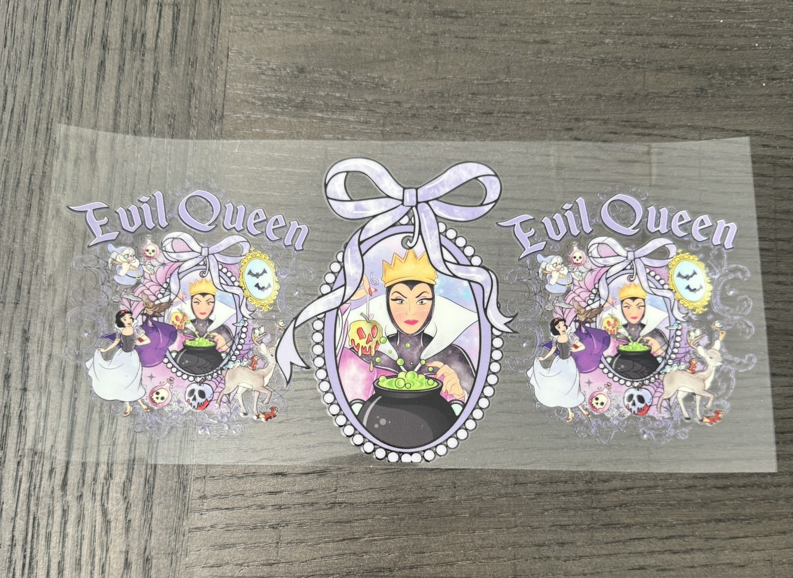 10 mix UV DTF 16 oz Cup Wraps Mostly Disney Villains Toy Story Cars New